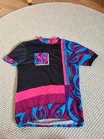 Vintage Wielershirt jaren 80 wielrennen M tot L heren Italy, Sport en Fitness, Wielrennen, Overige typen, M, Ophalen of Verzenden