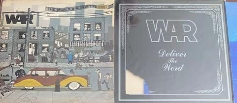 War:DeliverTheWord/Galaxy/AllDayMusic/theWorldIsAGhetto/War, Originele persing, Ophalen of Verzenden, Zo goed als nieuw