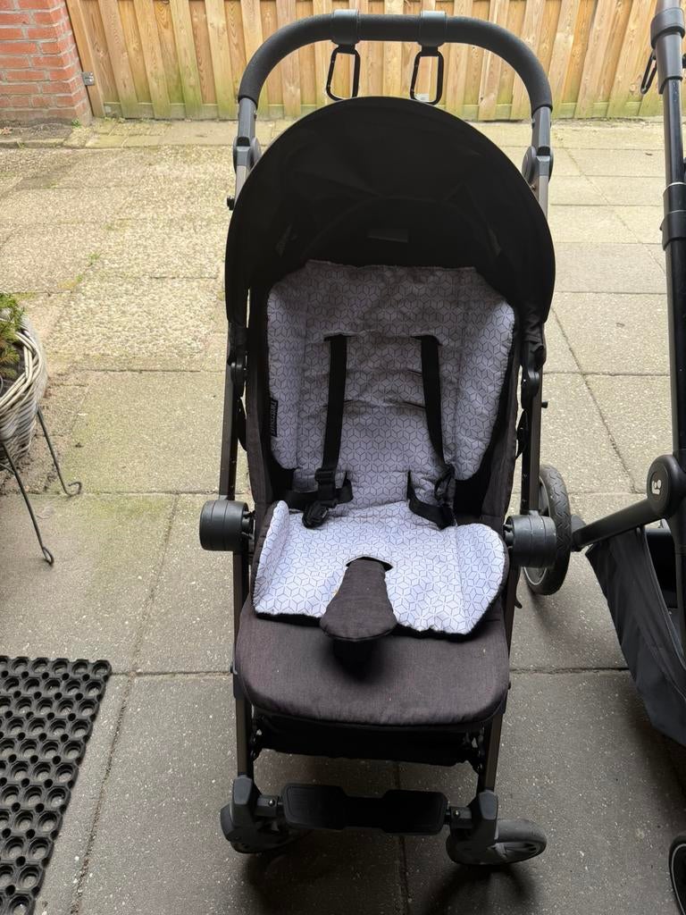 Grijze buggy, Ophalen of Verzenden, Gebruikt, Voetenzak