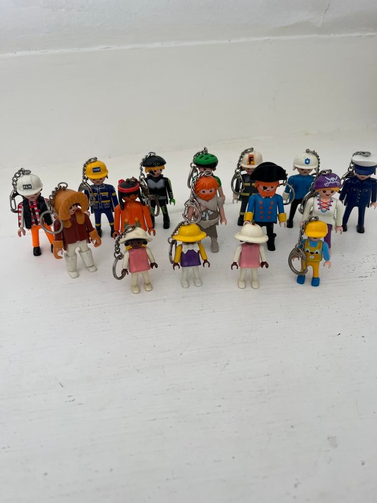 Playmobil sleutelhangers, Ophalen of Verzenden, Gebruikt