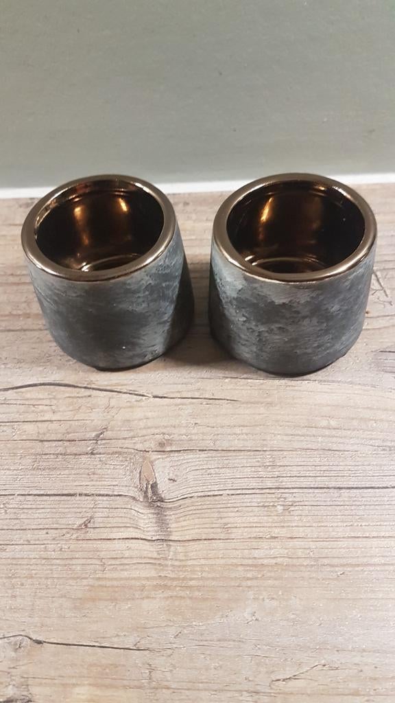 Brynxz waxinehouders, Huis en Inrichting, Woonaccessoires | Kandelaars en Kaarsen, Overige materialen, Zwart, Ophalen of Verzenden