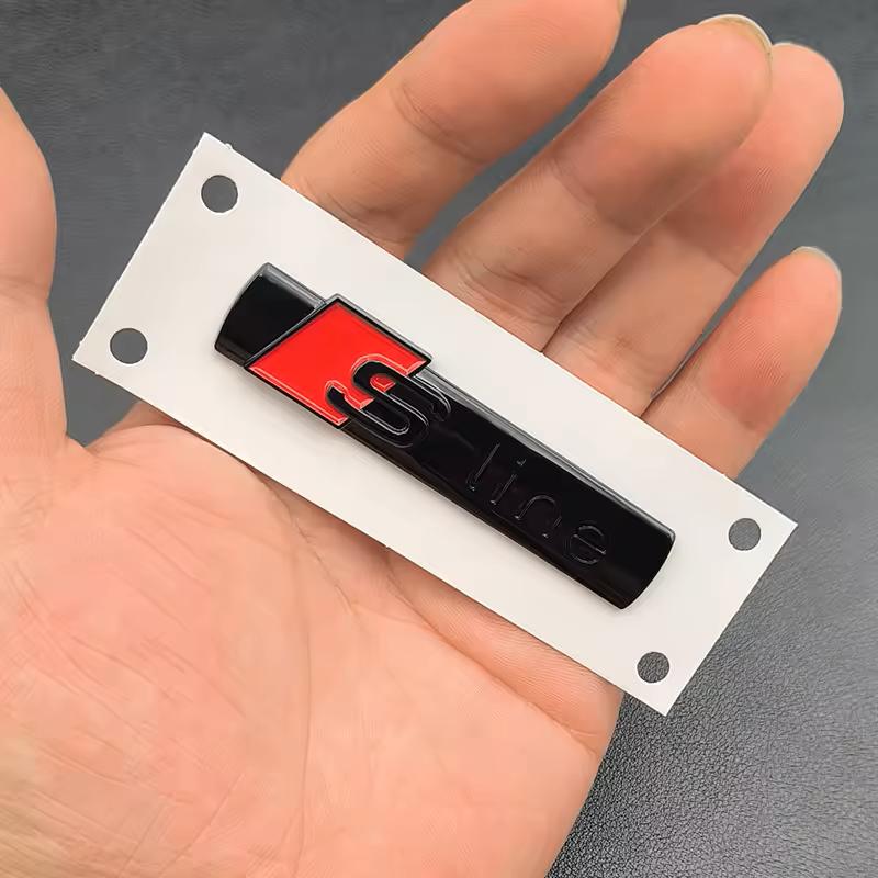 Audi S-line Badges, Ophalen of Verzenden, Nieuw