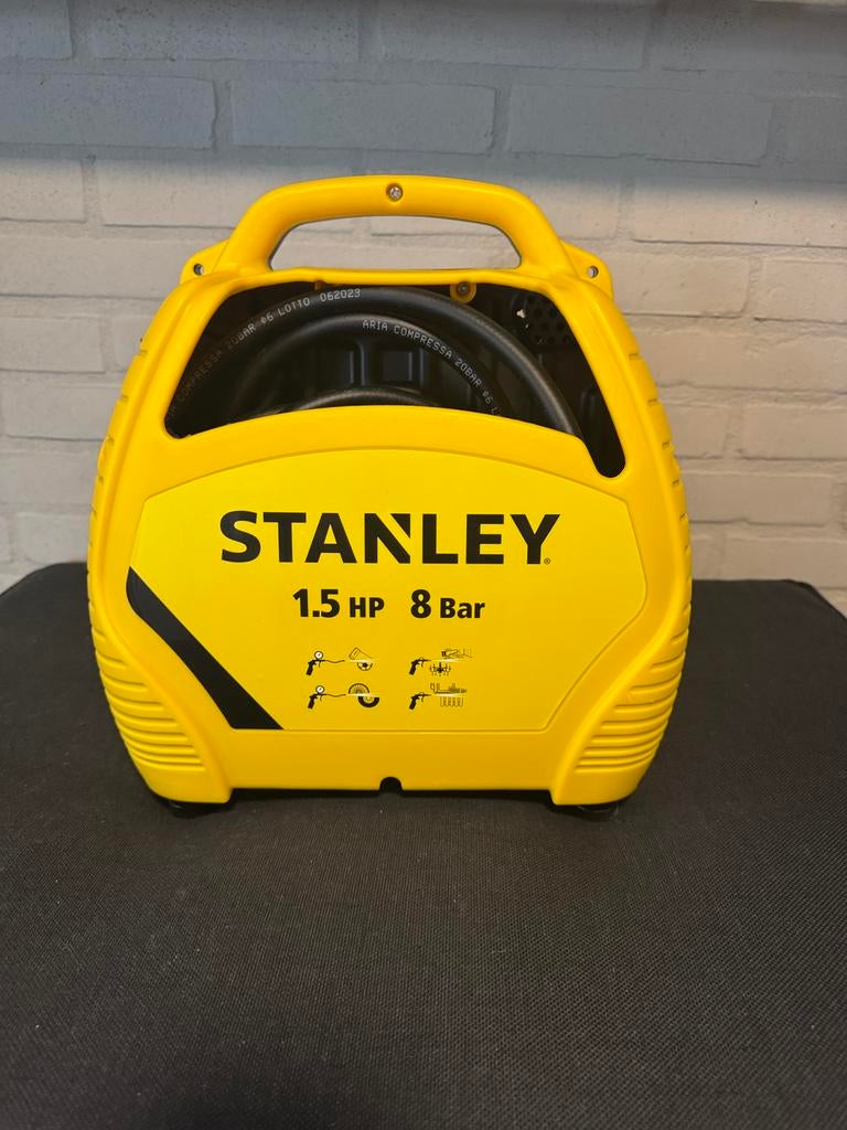 Nieuwe compressor Stanley, Doe-het-zelf en Verbouw, Compressors, Minder dan 25 liter, Ophalen, Zo goed als nieuw, Minder dan 200 liter/min