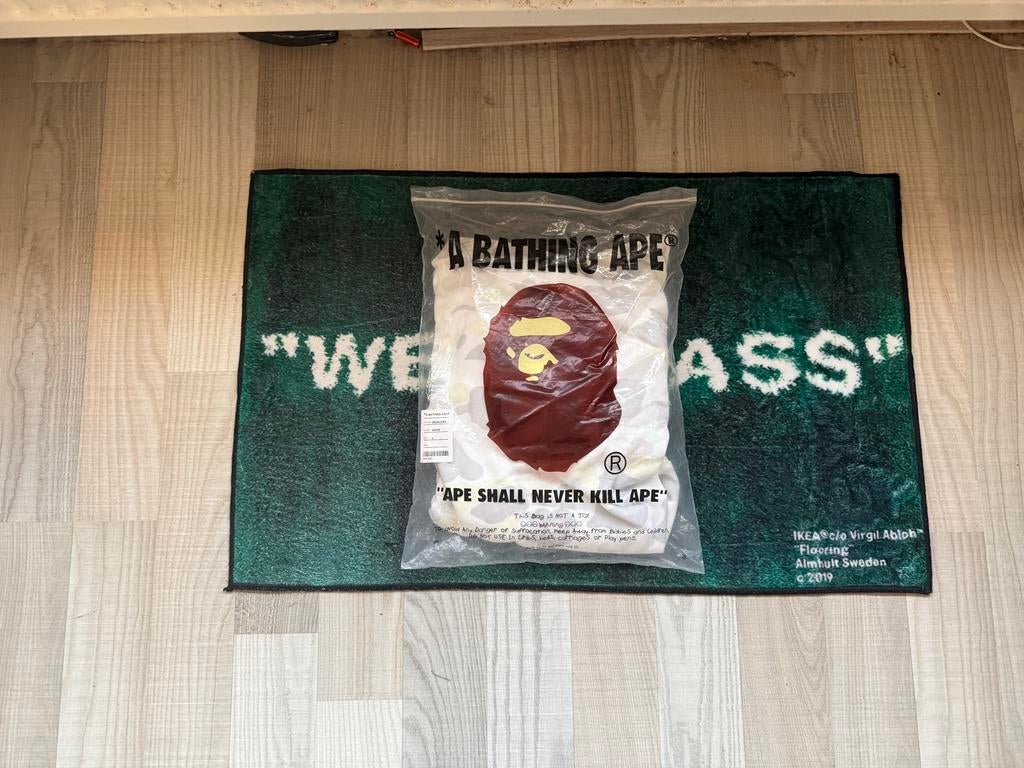 Bape Glow in the Dark Vest Maat L, Kleding | Heren, Verzenden, Zo goed als nieuw, Maat 52/54 (L), Wit