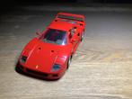 Bburago Ferrari F40 Schaalmodel 1:18 Rood, Ophalen of Verzenden, Zo goed als nieuw, Auto, Bburago