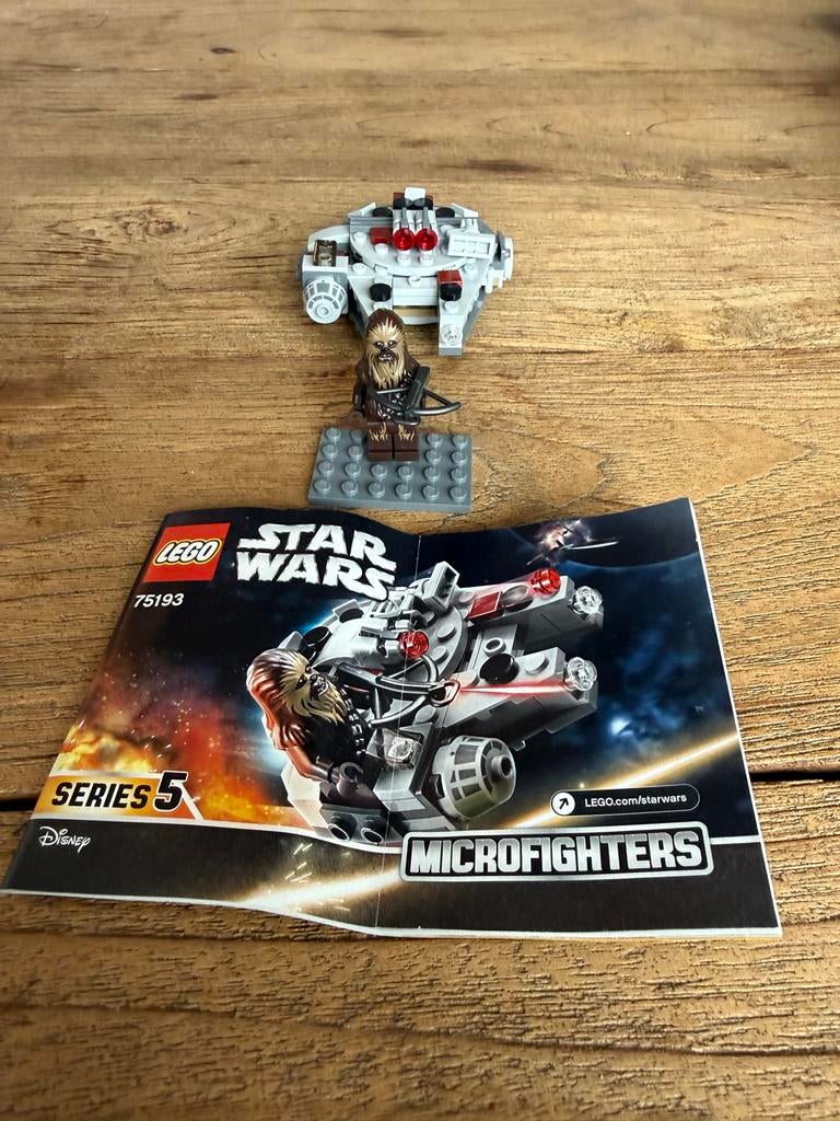 Lego Star Wars 75193 Millennium Falcon Microfighter, Star Wars, Lego, Ophalen of Verzenden, Zo goed als nieuw