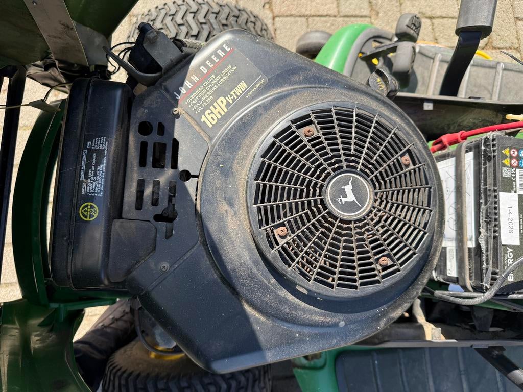 John deere lt 166, Ophalen, Zo goed als nieuw