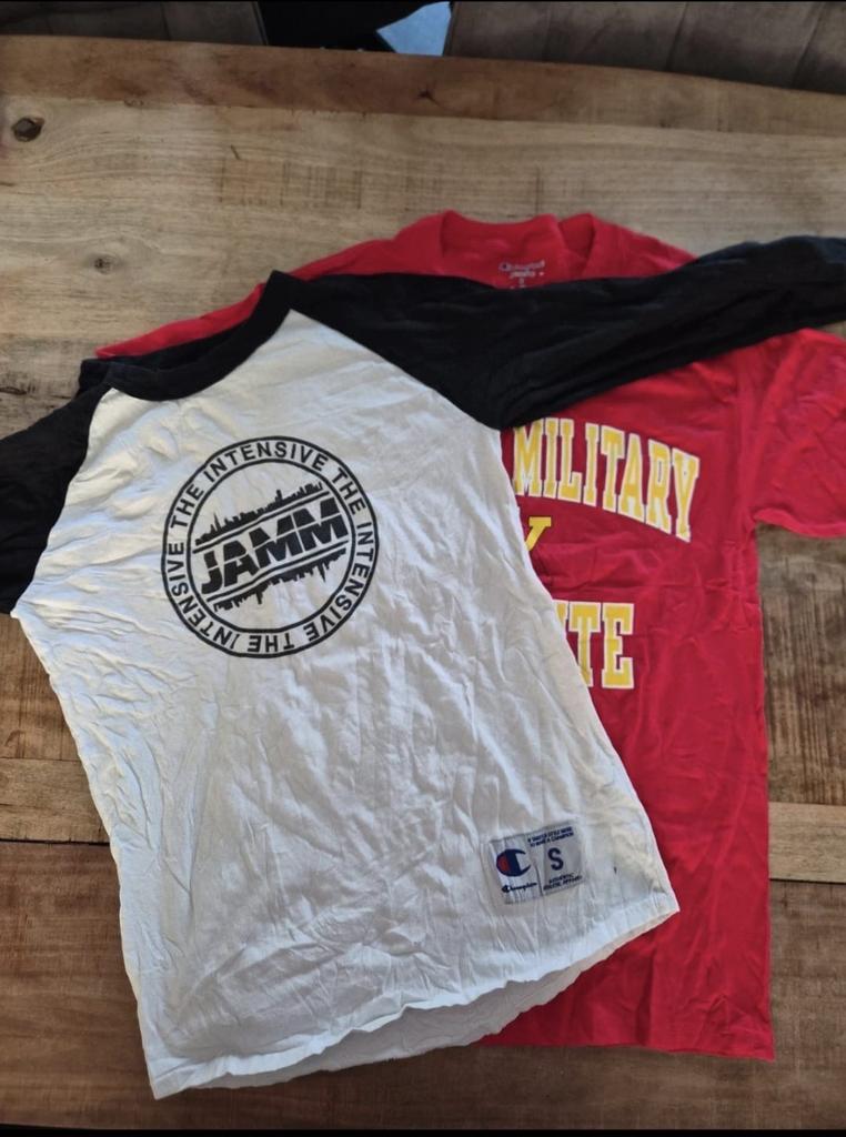T-shirt Champion maat S, Kleding | Dames, T-shirts, Wit, Ophalen of Verzenden, Lange mouw, Maat 36 (S)