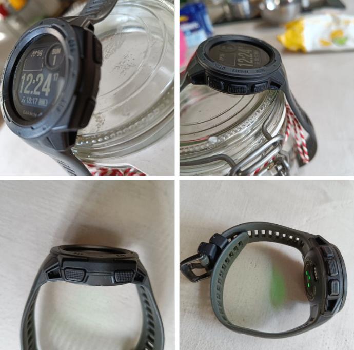 garmin instinct 1, Sieraden, Tassen en Uiterlijk, Sporthorloges, Ophalen, Gebruikt, Zwart, Garmin