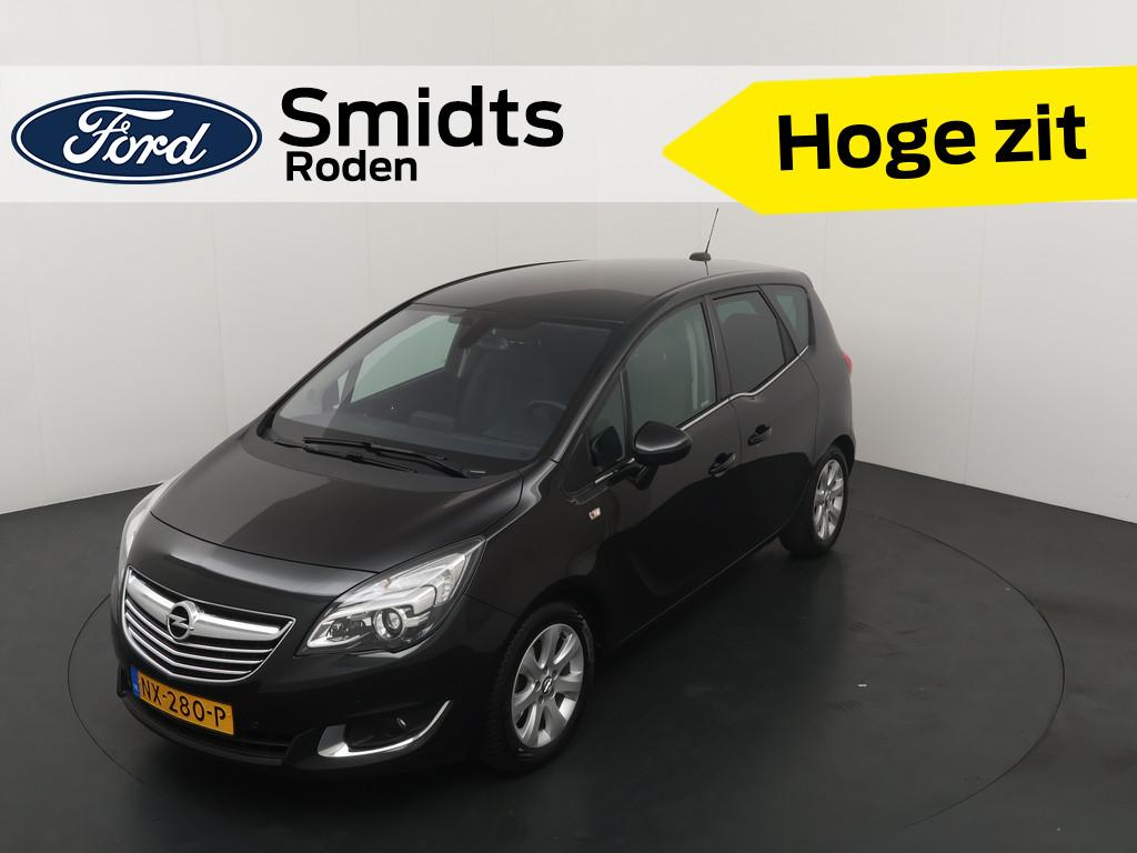 Opel Meriva 1.4 120PK Turbo BlitZ | All season banden | Trek, Voorwielaandrijving, Gebruikt, 4 cilinders, Leder en Stof