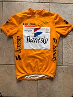 Vintage gele trui Banesto Miguel Indurain, Fietsen en Brommers, Ophalen of Verzenden, Zo goed als nieuw, Bovenkleding