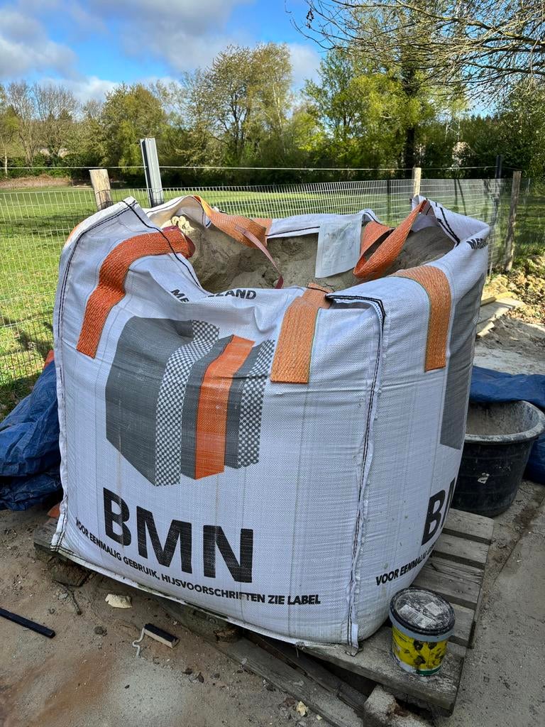 Metselzand big circa 1.000 kg, Tuin en Terras, Zand, Ophalen of Verzenden, Nieuw