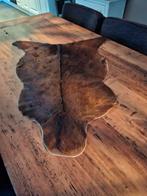 Zgan bruin geitenvel, geitenhuid, geitenvacht., Ophalen of Verzenden, Zo goed als nieuw