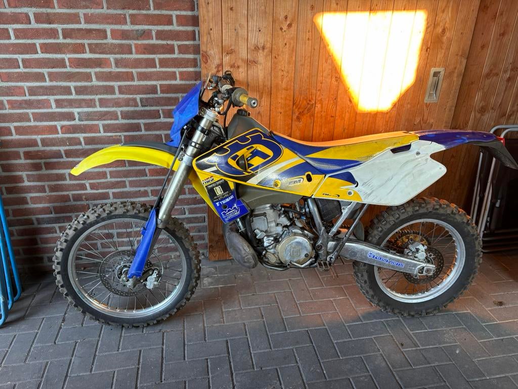 Husqvarna WR 250 met origineel kenteken, Motoren, Gebruikt, Particulier, Crossmotor, 1 cilinder
