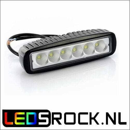 Led lightbar 18 watt verstraler, Auto-onderdelen, Verlichting, Nieuw, Ophalen of Verzenden