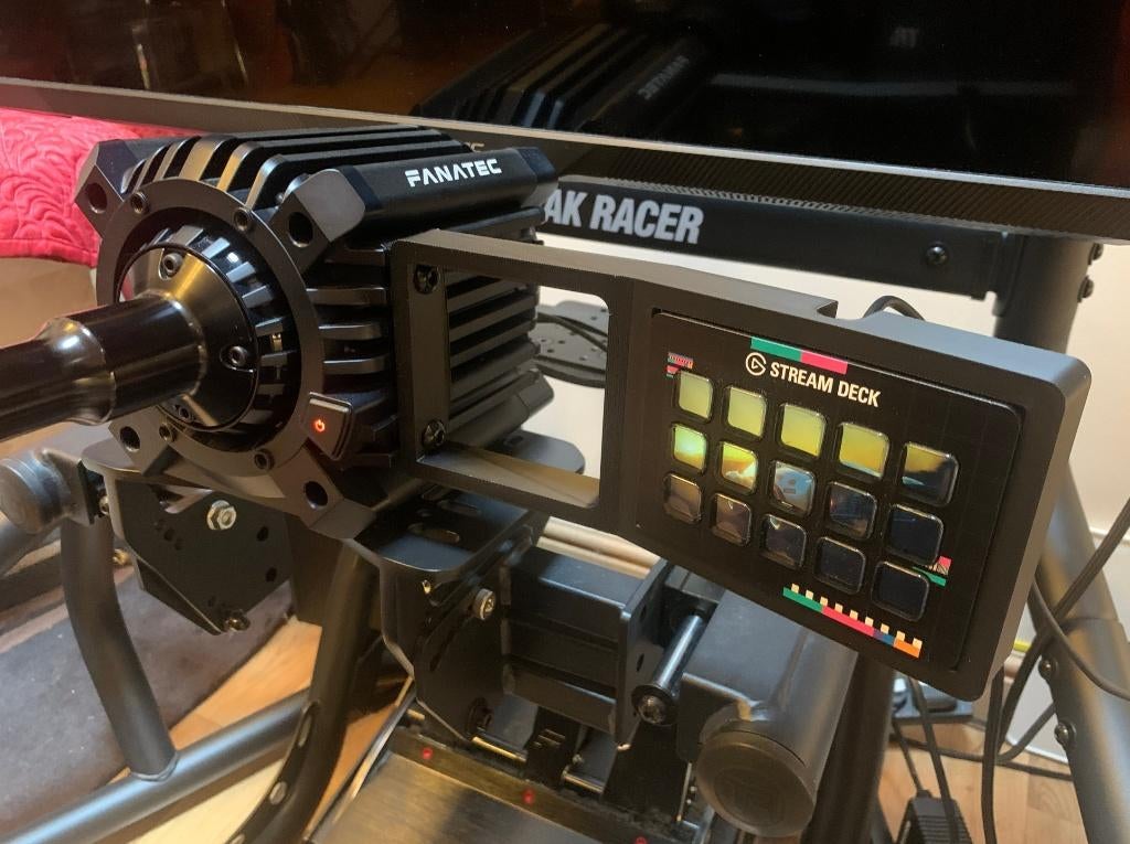 Streamdeck MK1 houder voor Fanatec / Extrusieprofiel | 15, Computers en Software, Ophalen of Verzenden, Nieuw, Fanatec