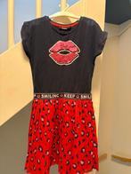 Europe kids lips printed jurk, maat: 134/140, Ophalen of Verzenden, Zo goed als nieuw, Meisje, Jurk of Rok