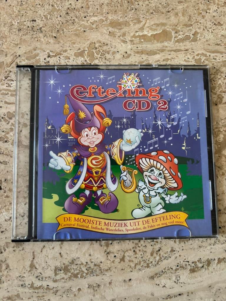 CD De Efteling cd 2, Verzamelen, Efteling, Ophalen of Verzenden, Zo goed als nieuw, Overige typen