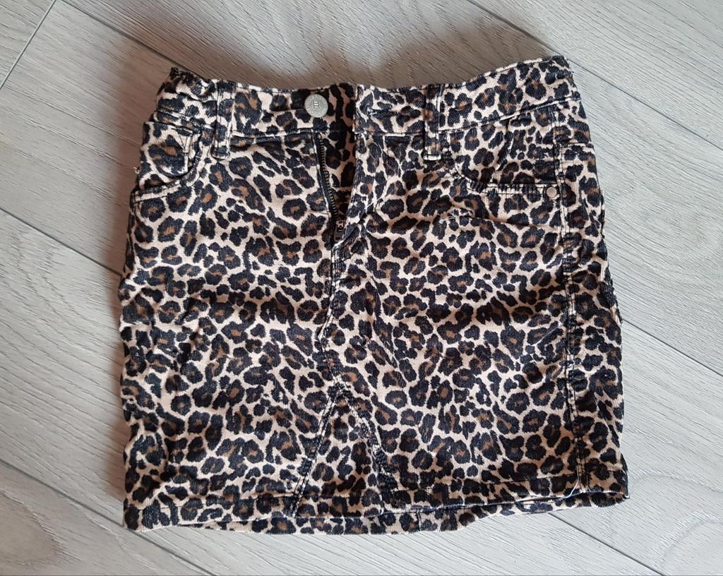 Panterprint rokje van WE fashion, Kinderen en Baby's, Kinderkleding | Maat 134, Ophalen of Verzenden, Zo goed als nieuw, Meisje