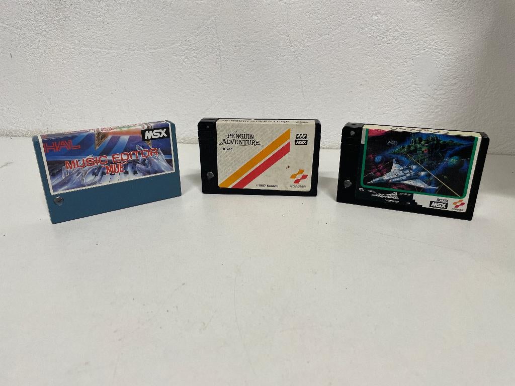 3 MSX spellen, Ophalen of Verzenden, MSX