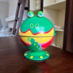 Vintage kikker tafelafvalbak/ snoepblik Pylones stijl, Antiek en Kunst, Ophalen of Verzenden