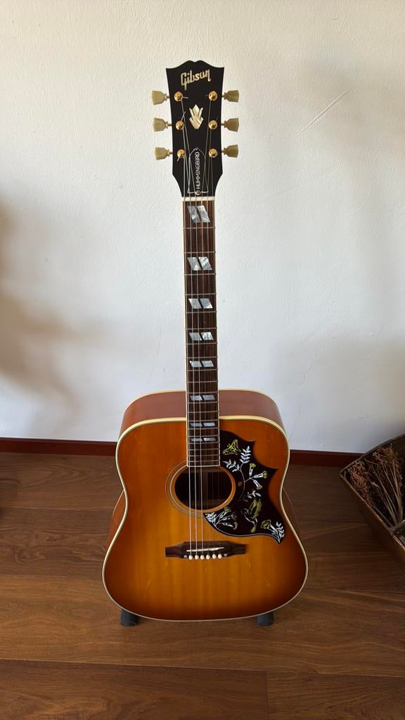 Gibson HUMMINGBIRD, Ophalen of Verzenden, Zo goed als nieuw, Western- of Steelstringgitaar