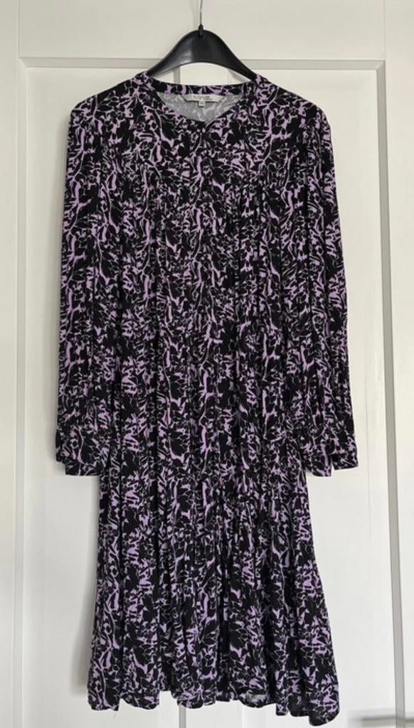 Prachtige Miljuschka by Wehkamp jurk maat 42, Paars, Maat 42/44 (L), Ophalen of Verzenden, Gedragen