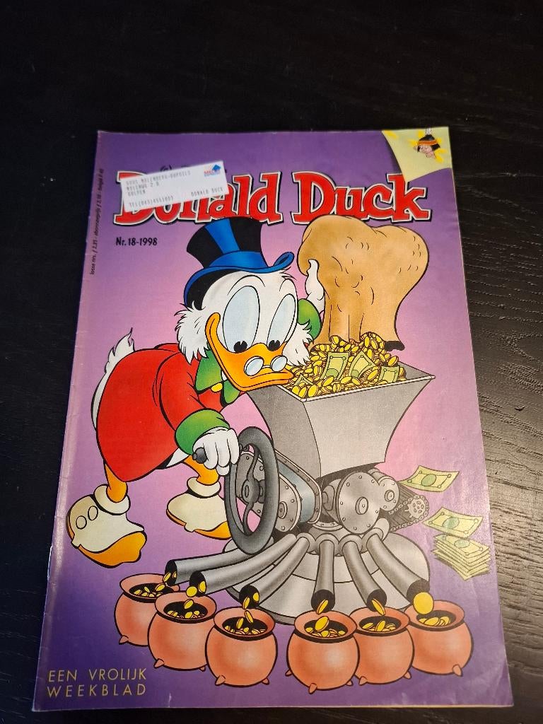 Donald Duck Nr. 18 Jaar 1998, Boeken, Stripboeken, Gelezen, Eén stripboek, Ophalen of Verzenden, Donald Duck