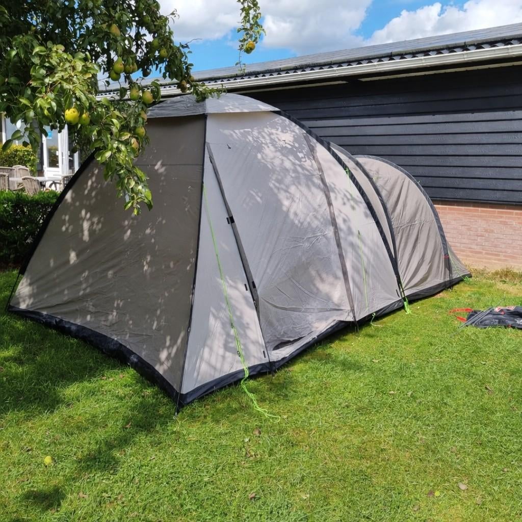 Coleman Watervall 5 Deluxe tent, Ophalen, Zo goed als nieuw, Tot en met 4