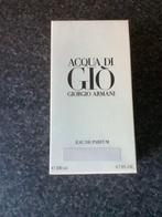 Giorgio Armani acqua di Gio 200ml eau de parfum, Ophalen of Verzenden, Nieuw