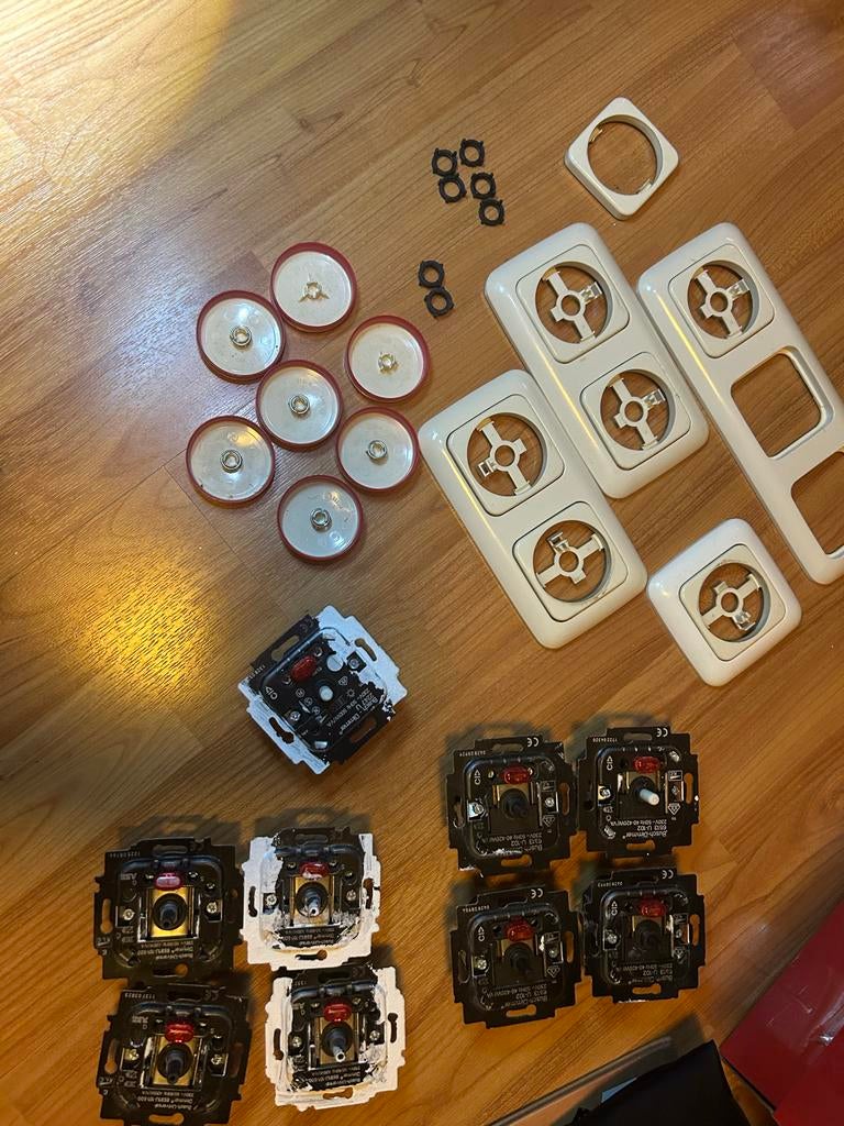 Gebruikte Dimmers - Busch-Jaeger - Werkend, Ophalen of Verzenden, Gebruikt, Schakelaar