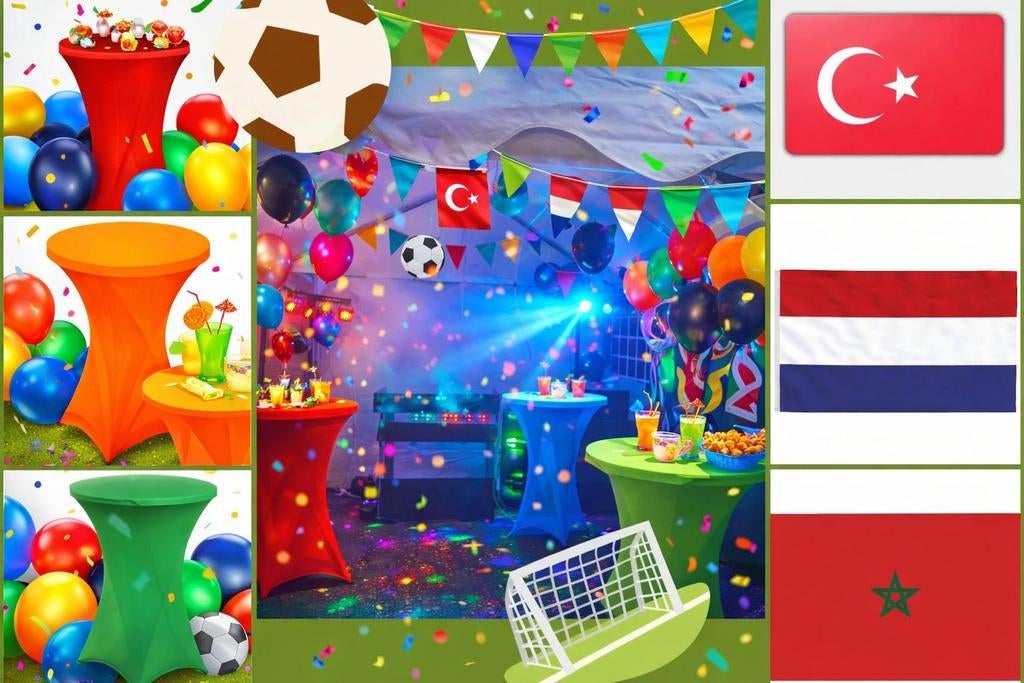 Wk partytent te huur, Ophalen of Verzenden, 5 tot 8 meter
