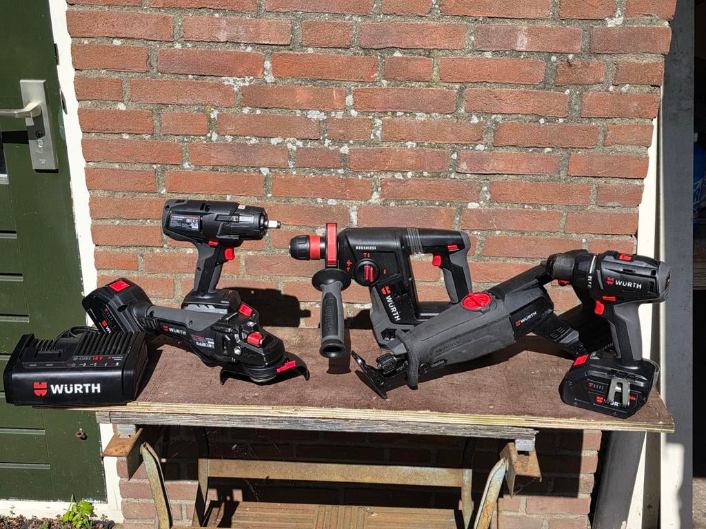 Wurth 18 volt gereedschap set, Ophalen of Verzenden