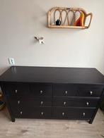 IKEA Hemnes ladekast met olifantenknopjes, 8 lades, Ophalen, Gebruikt, 5 laden of meer, 150 tot 200 cm