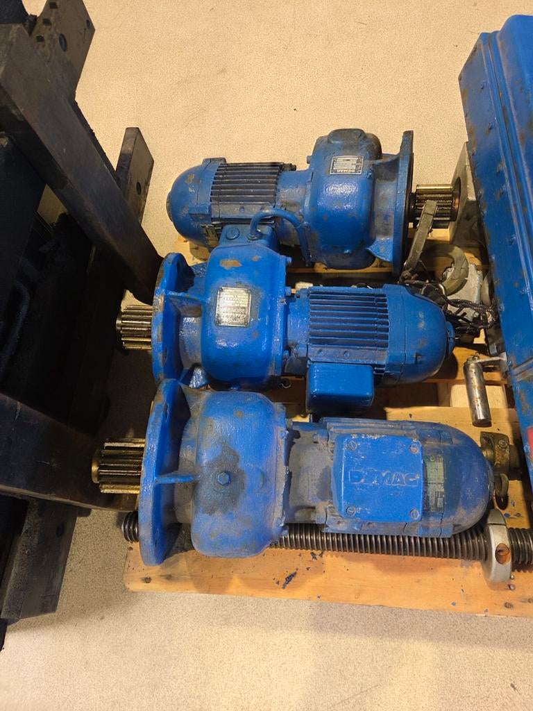 Demag Tandwielkasten met Motor - Diverse Typen, Ophalen