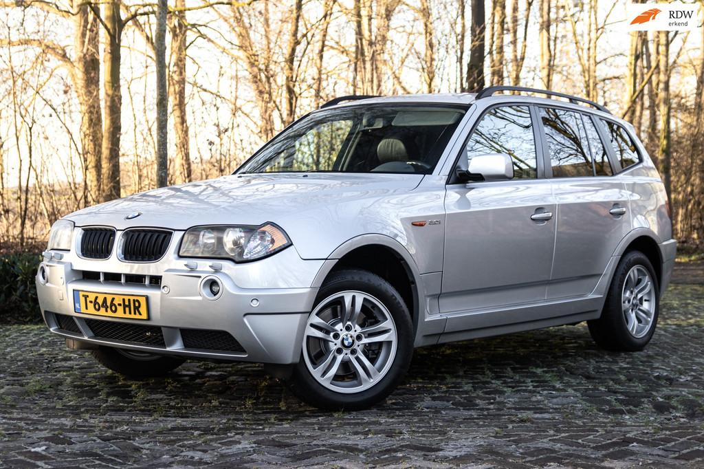 BMW X3 3.0i Executive, Auto's, Automaat, Gebruikt, Zwart, 2000 kg
