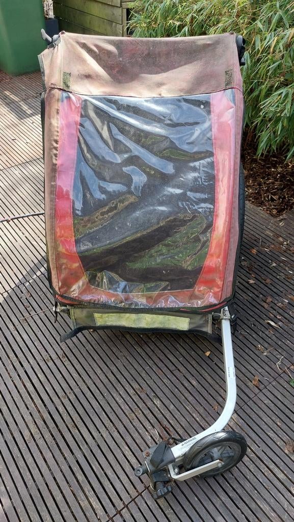 Burley HoneyBee fietskar, Ophalen, Kinderkar