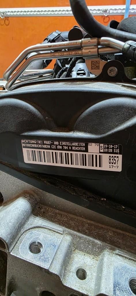 Complete 1.4 TSI Motor VW Golf 7, Auto-onderdelen, Ophalen, Gebruikt, Volkswagen