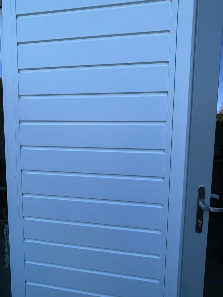 Nieuwe Keralit plaat met houtnerf wit 350cm/ 17cm, Ophalen, Minder dan 25 mm, Nieuw, Plank