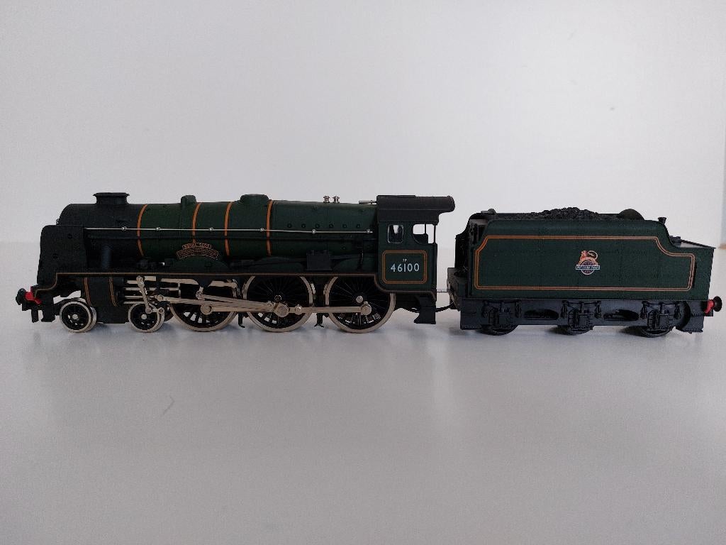 Airfix 54121-3 Royal Scot 46100 BR Livery 4-6-0 (OO/HO)+OVP, Overige merken, Gebruikt, Ophalen of Verzenden, Analoog