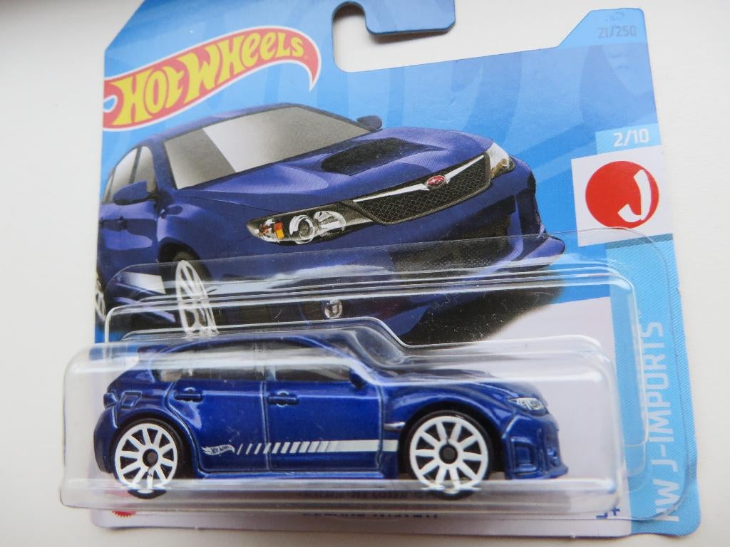 Hotwheels Subaru WRX STI, Ophalen of Verzenden, Nieuw, Auto