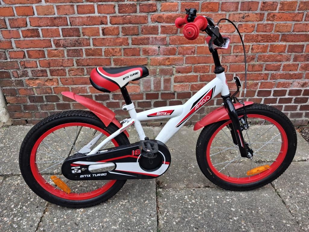 Amigo BMX crossfietsje, Fietsen en Brommers, Ophalen, 16 tot 20 inch, Staal, Zo goed als nieuw