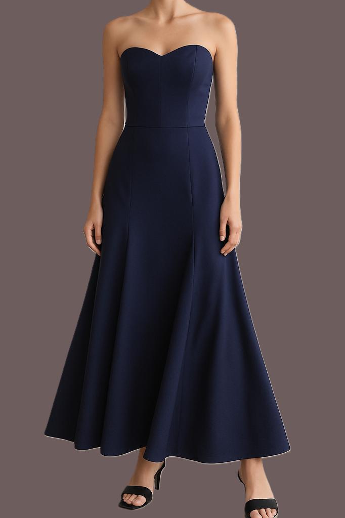 CoRizzi Paris strapless galajurk maat 36, CoRizzi Paris, Galajurk, Blauw, Ophalen of Verzenden