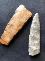 Bodemvondst DOLK en BIJL steentijd 4000 jr. TOP conditie +++, Ophalen of Verzenden