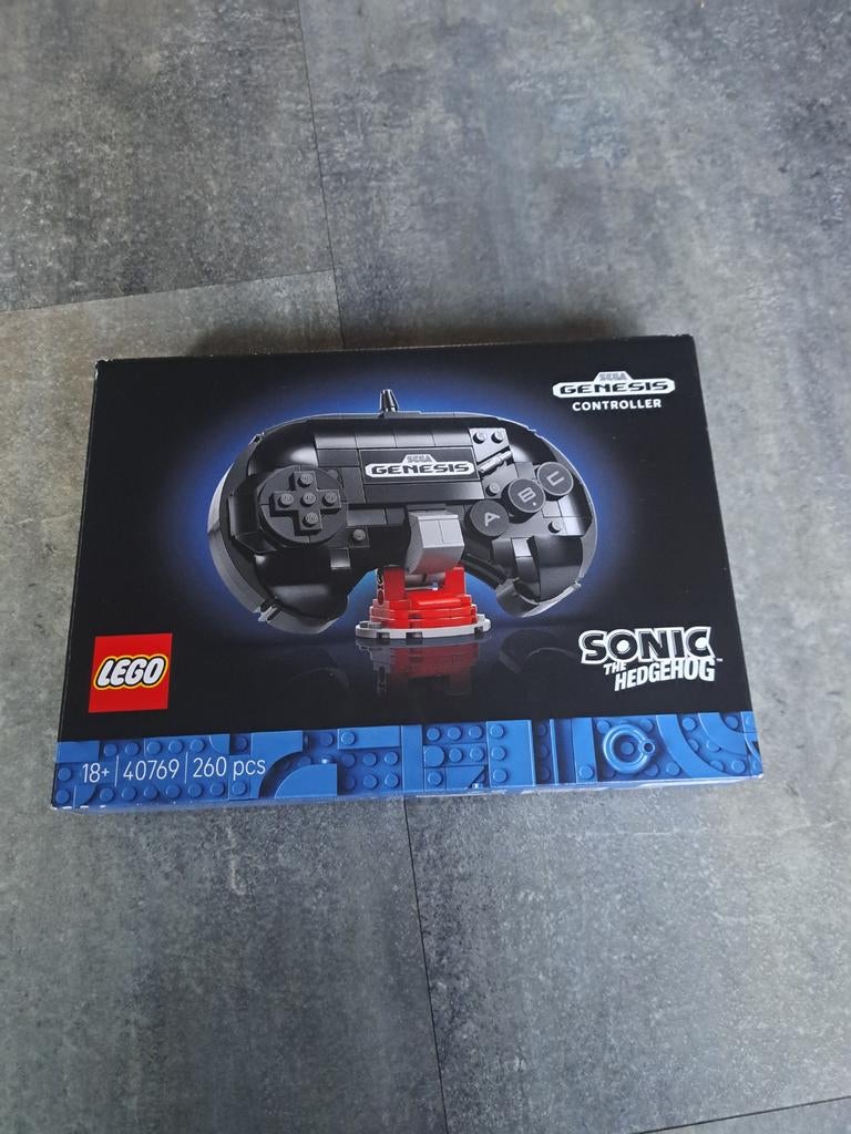 Lego Sonic the Hedgehog Sega Genesis Controller, Compleet, Lego, Nieuw, Ophalen of Verzenden