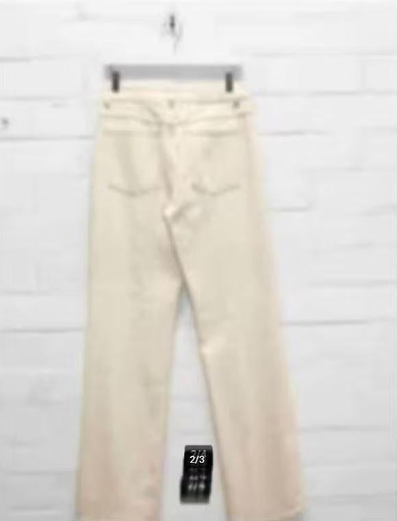 Closed - Mooie crèmekleurige broek maat 27 - Nieuw €190, Overige kleuren, Closed, Nieuw, Ophalen of Verzenden