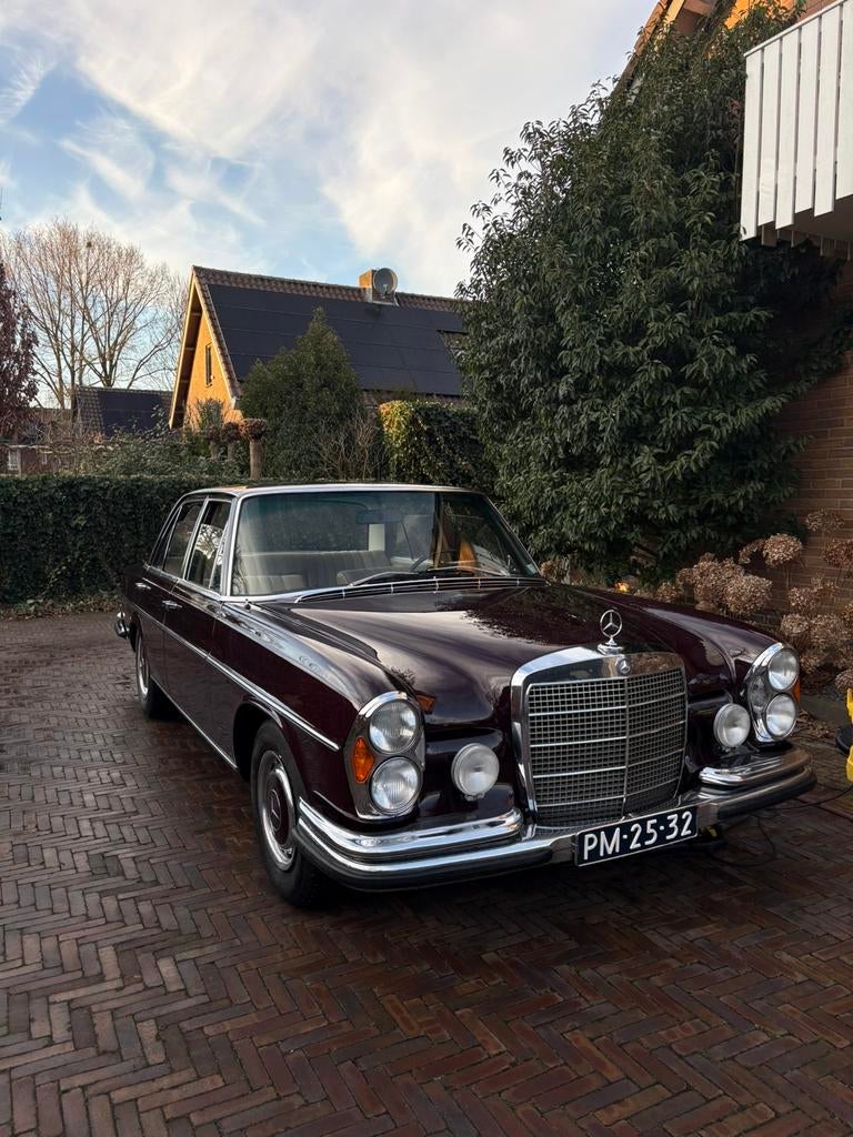 Mercedes-Benz 280s 1972, Auto's, Automaat, Beige, Bruin, Particulier