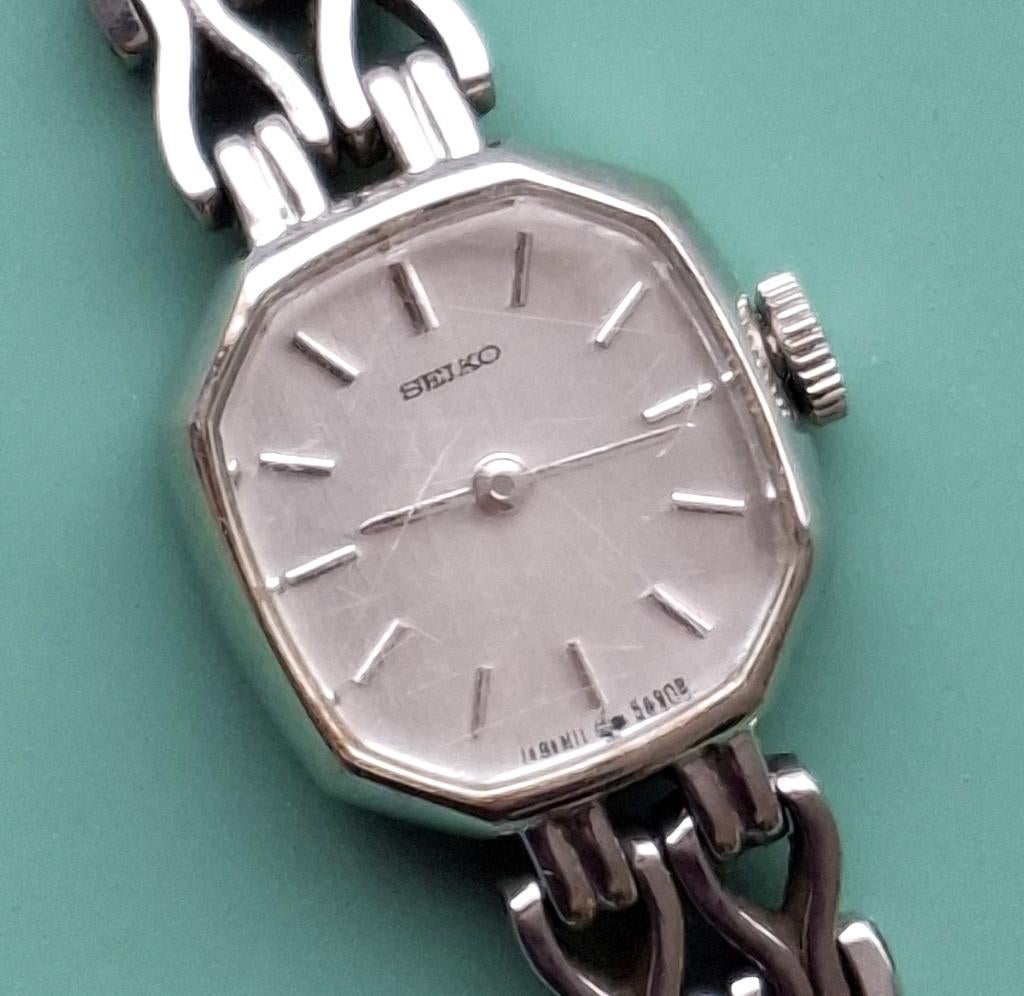 Vintage dameshorloge Seiko 11-5240 (1985), Verzenden, Gebruikt