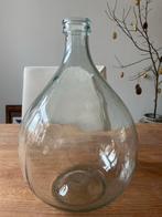 Grote glazen fles, Ophalen