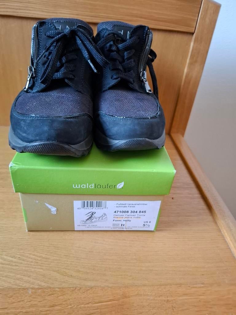 Waldläufer  sneakers, maat 5.5 1x binnen gedragen, Waldläufer, Zwart, Nieuw, Ophalen of Verzenden